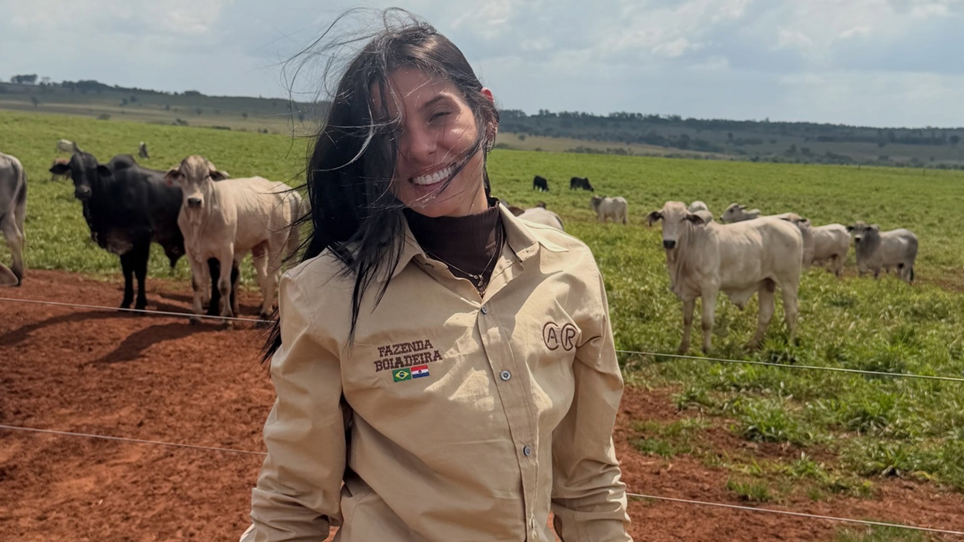 Ana Castela mostra Fazenda Boiadera — Foto: Reprodução/Instagram