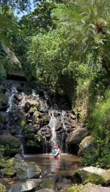 Cachoeira da mansão de Renato Góes - Foto: Reprodução/Instagram