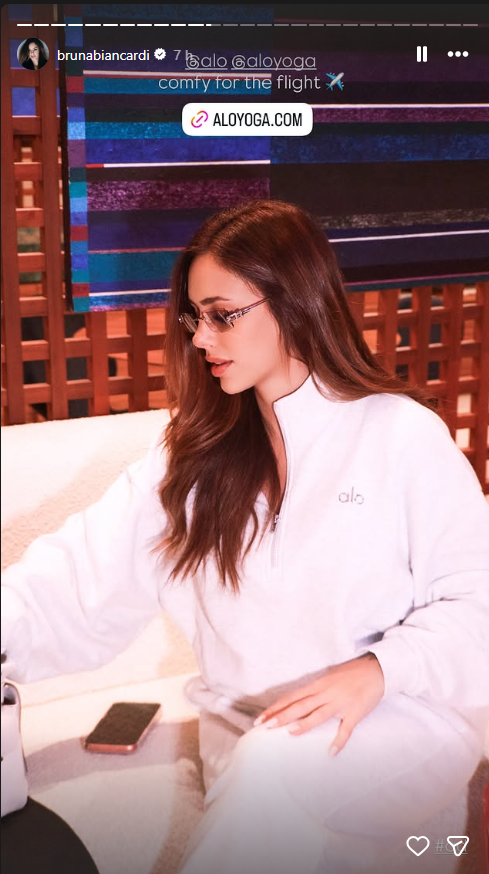 Storie Bruna Biancardi - Foto: Reprodução/Instagram