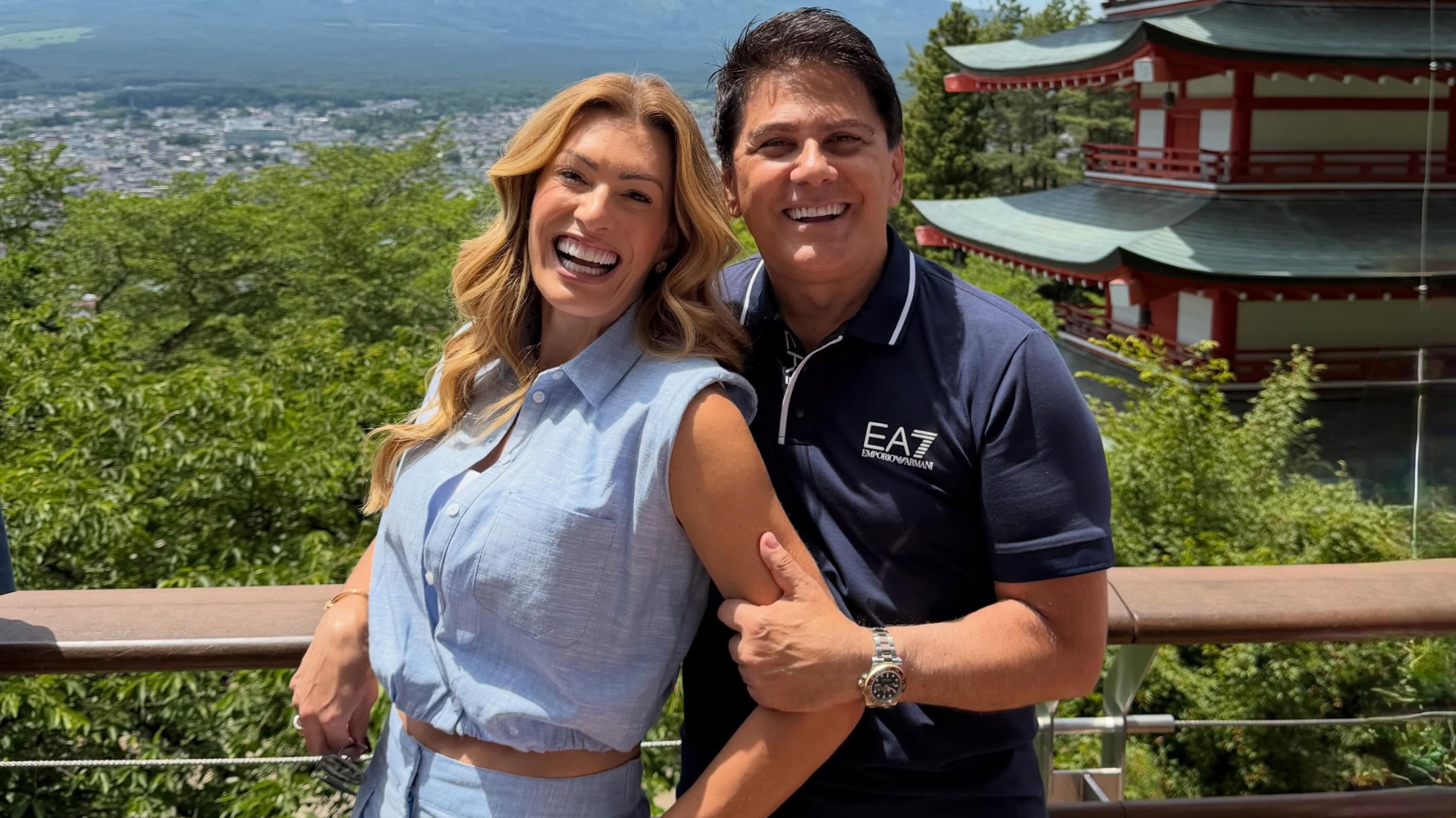 Cesar Filho e Elaine Mickely são donos de mansão luxuosa em SP - Foto: Reprodução/Instagram
