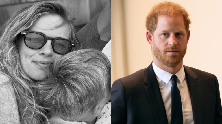 Ex-namorada do príncipe Harry encanta ao mostrar registro raro dos filhos