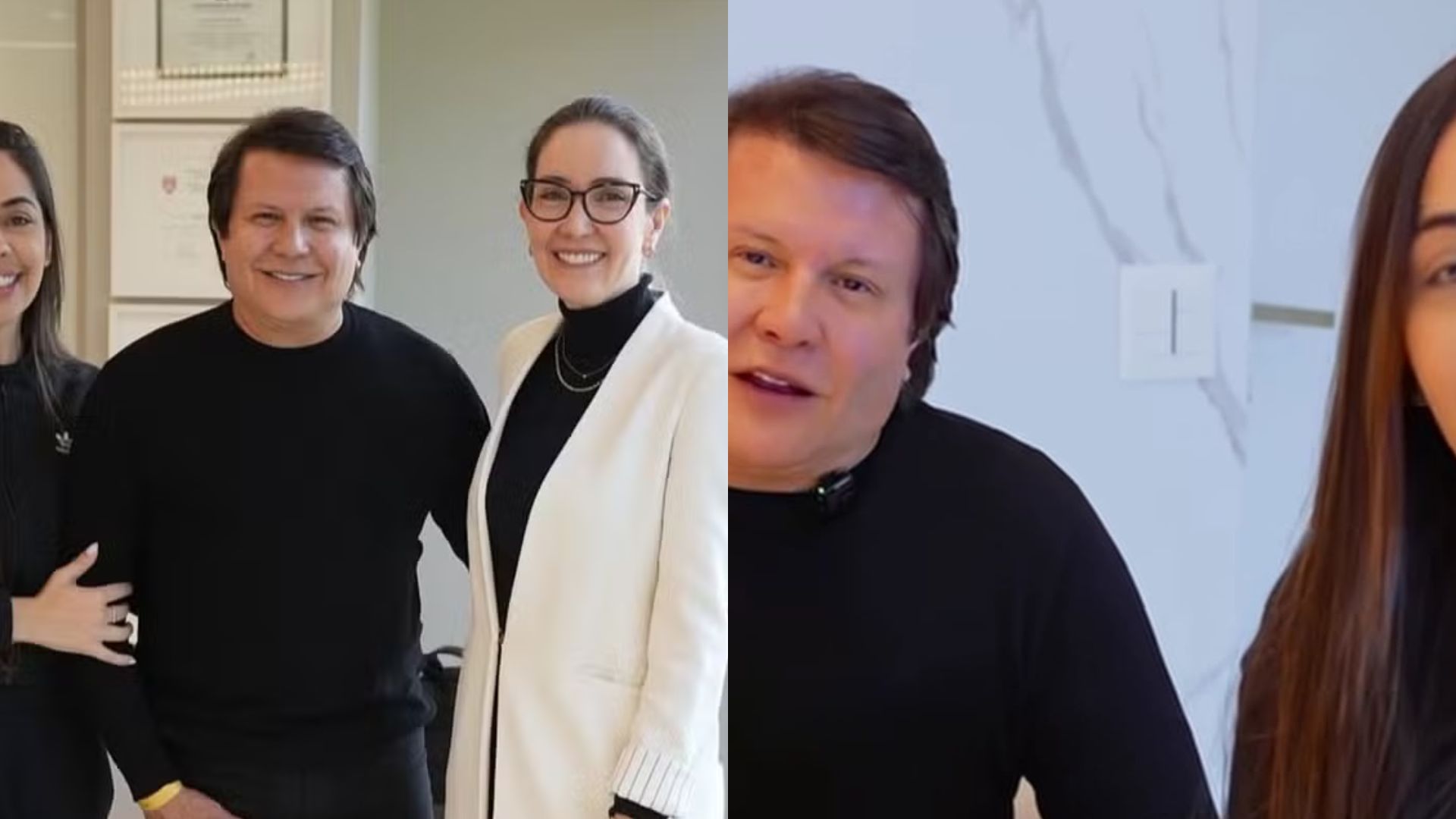 Giovani leva namorada para fazer cirurgia plástica - Fotos: Reprodução/Instagram