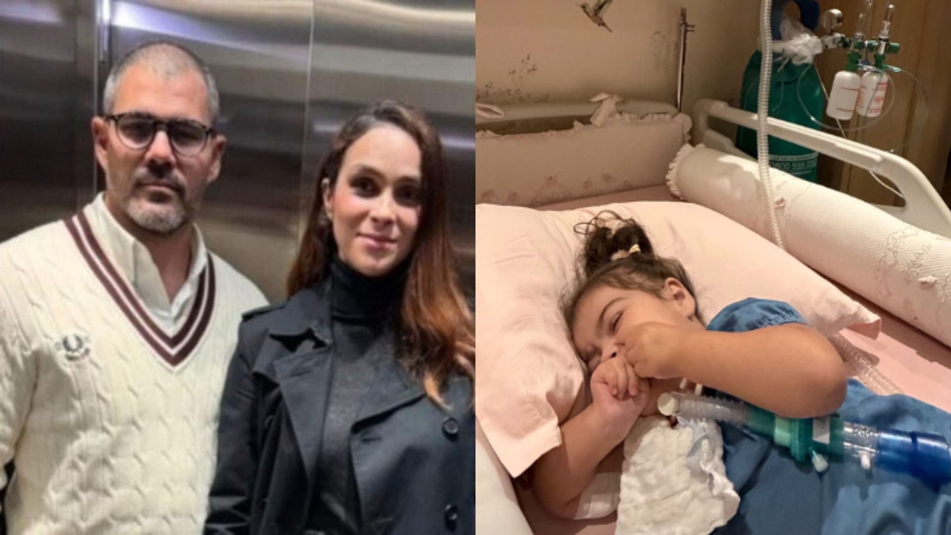 Juliano e Leticia Cazarré são pais de Maria Guilhermina - Fotos: Reprodução/Instagram