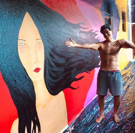 Eduardo Moscovis reúne obras de arte em sua casa - Foto: Reprodução/Instagram