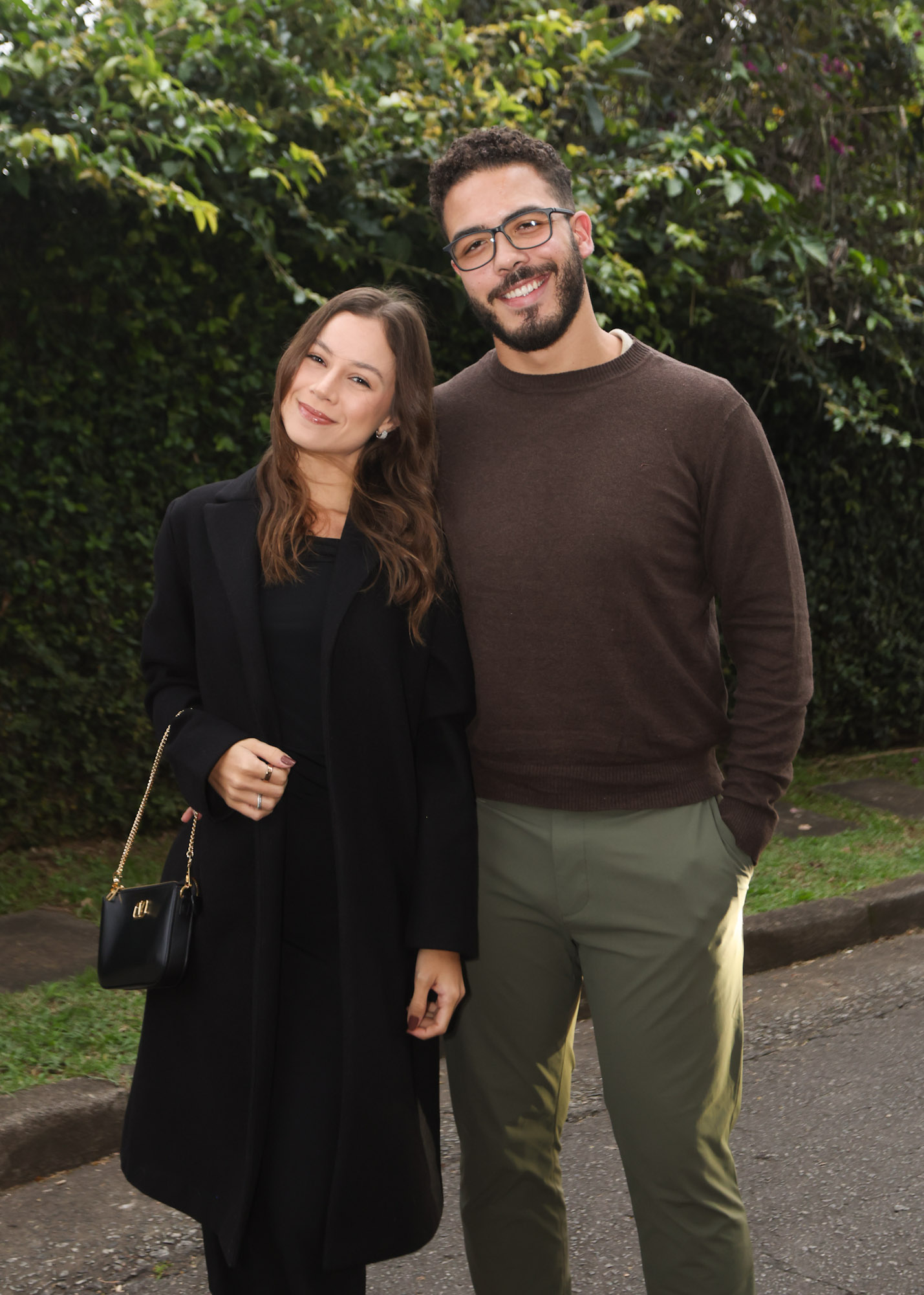 Ronald, filho de Ronaldo, e Raisha Palomaro — Foto: Clayton Felizardo e Manuela Scarpa/BrazilNews