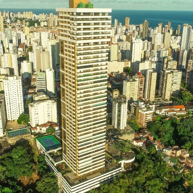 Mansão Wildberger, prédio em que vive o cantor Bell Marques, em Salvador - Foto: Reprodução/Instagram