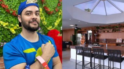 Avaliada em R$ 30 milhões, mansão de Luccas Neto tem pista de boliche dentro da sala e área de lazer luxuosa