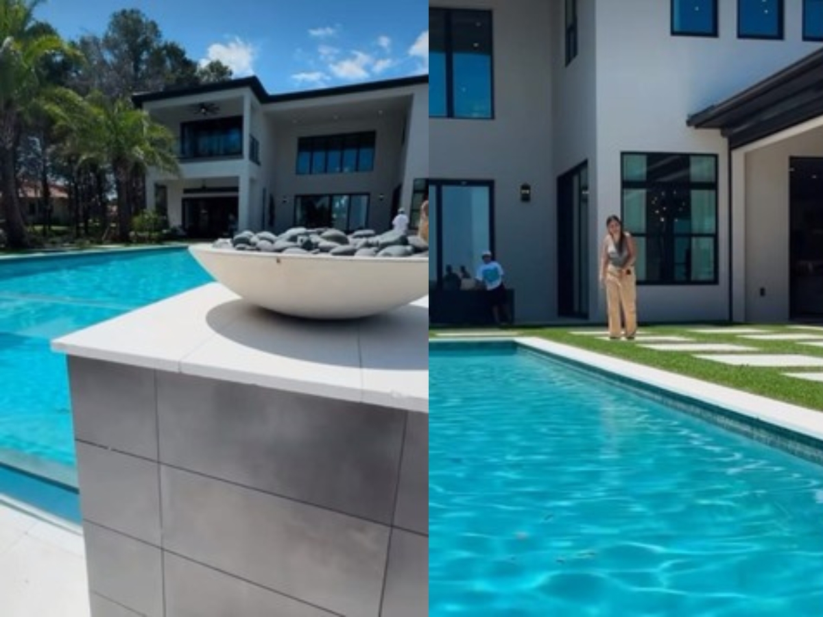 Piscina da mansão - Foto: Reprodução/Instagram