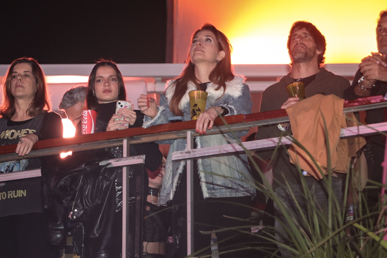 Poliana Abritta com o marido e a fiilha no Rock in Rio - Fotos: Victor Chapetta/ BrazilNews