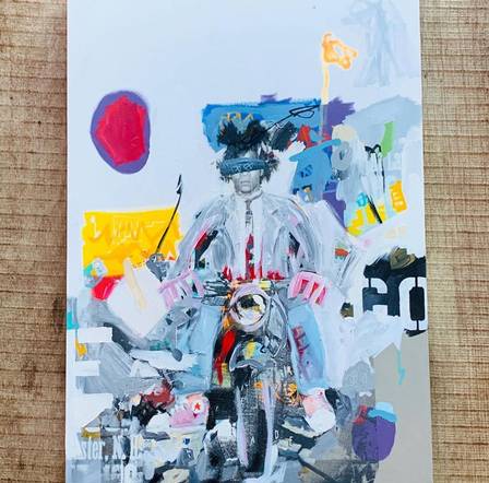 Quadro de René Machado faz parte da decoração - Foto: Reprodução/Instagram