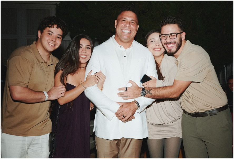 Ronaldo posta registro raro com os filhos - Foto: Reprodução/Instagram