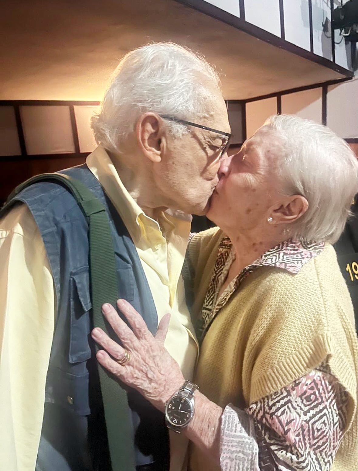 Othon Bastos e Martha Overbeck - Foto: Reprodução/Instagram