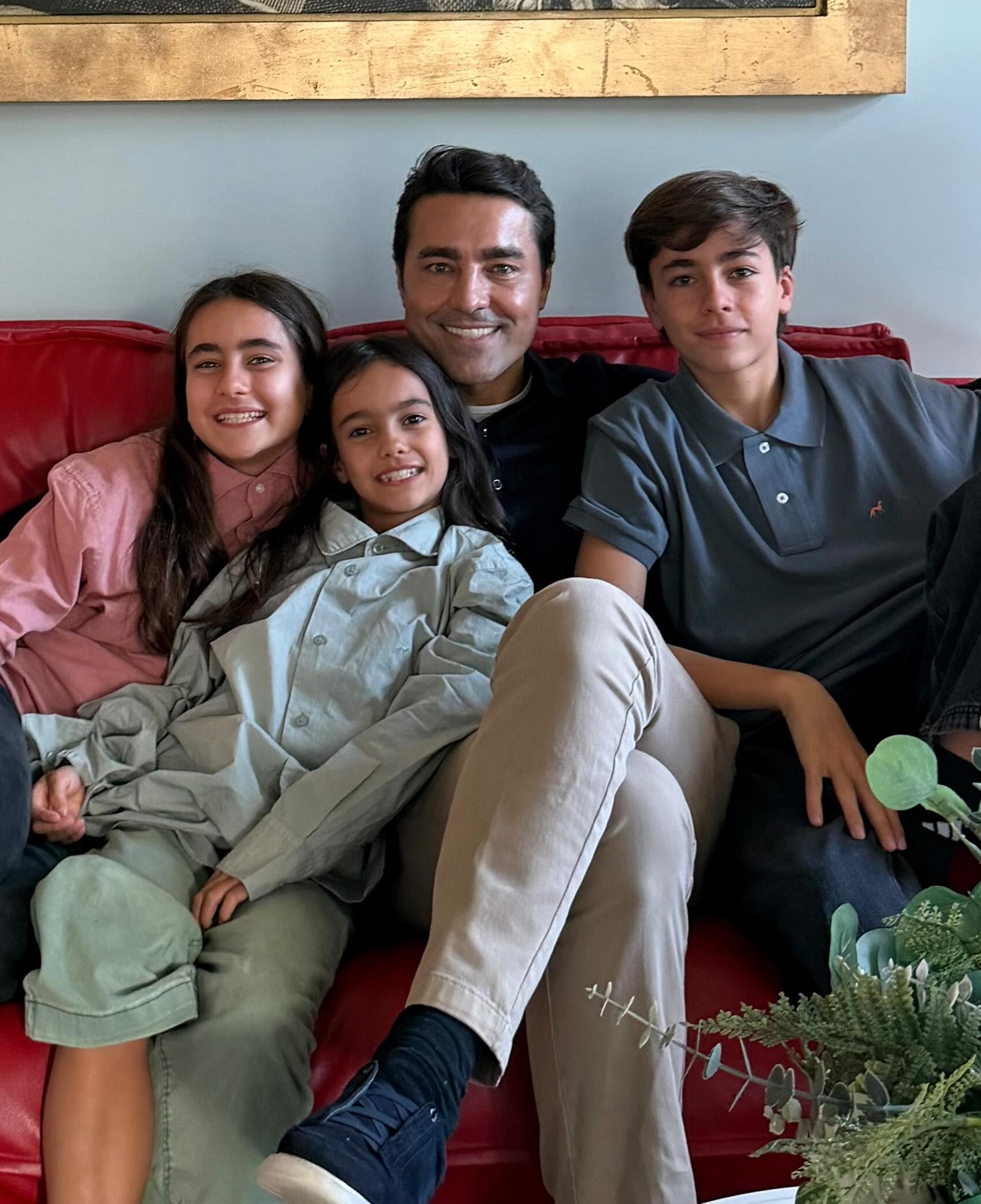 A família de Ricardo Pereira - Foto: Instagram
