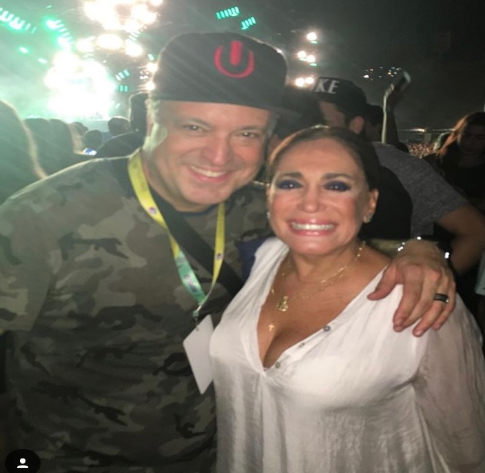 Susana Vieira e o filho, Rodrigo — Foto: Reprodução/Instagram
