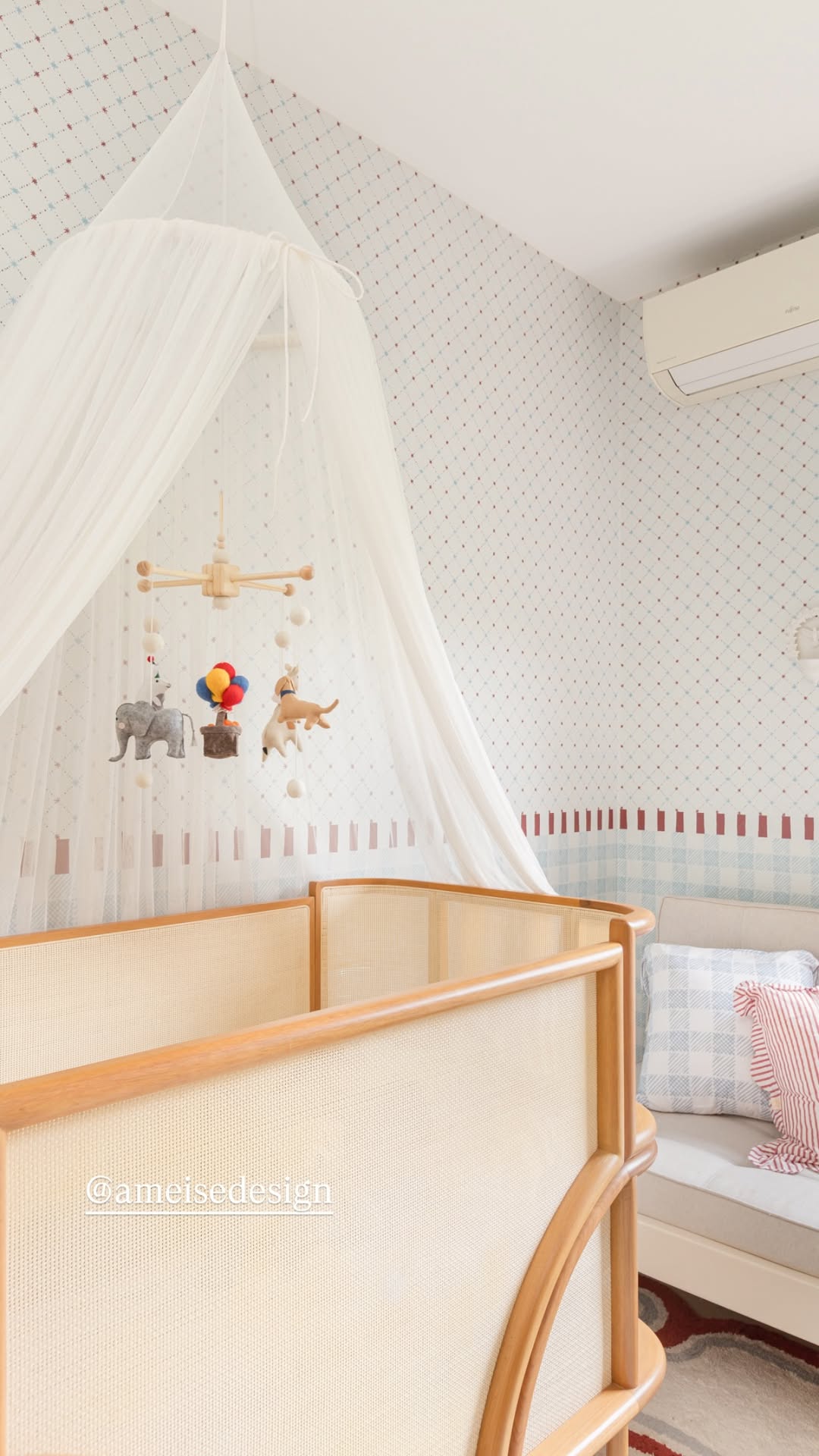 Quarto de bebê do filho de Mariana Rios – Foto: Reprodução / Instagram