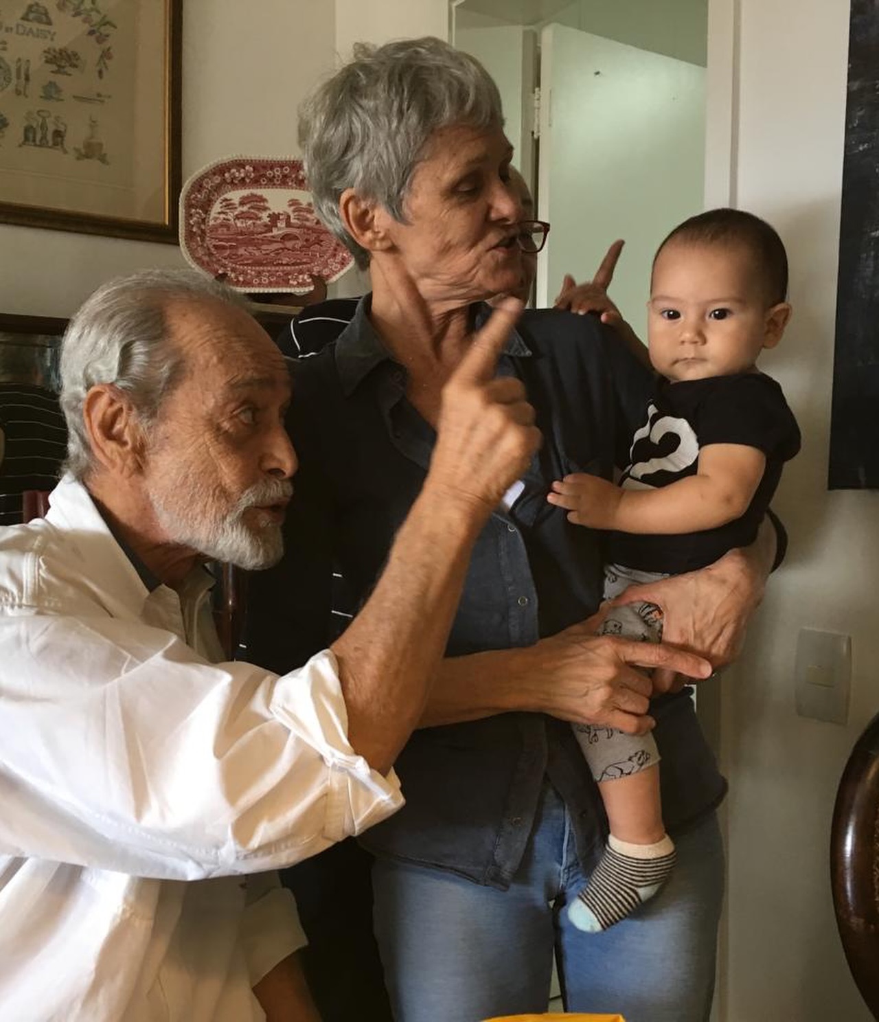 Gabriel Gracindo se despede do pai, Paulo Gracindo Jr — Foto: Reprodução/Instagram