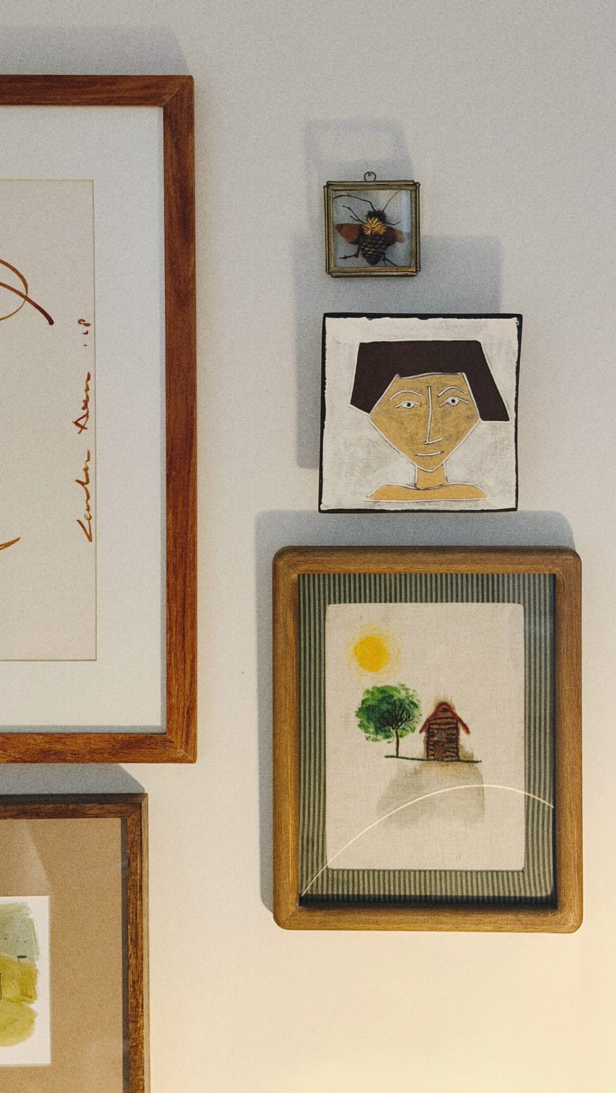 Quadro da casa de Junior Lima e Mônica Benin- - Foto: Instagram