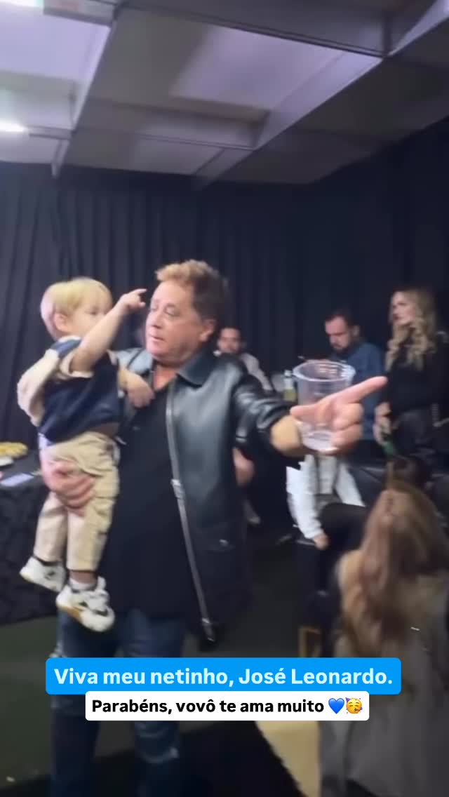 Leonardo faz homenagem ao neto José Leonardo - Foto: Instagram