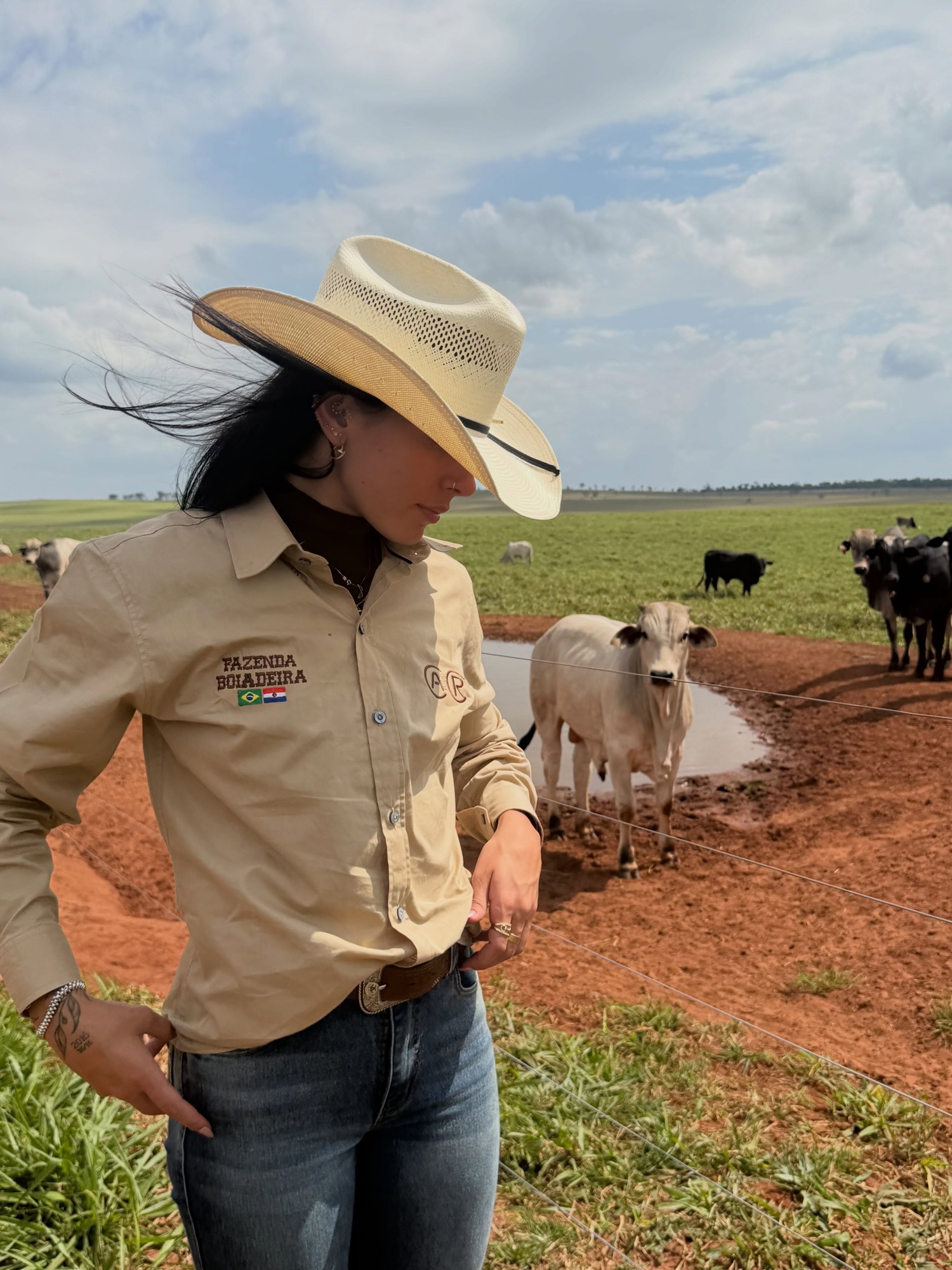 Ana Castela mostra Fazenda Boiadera — Foto: Reprodução/Instagram