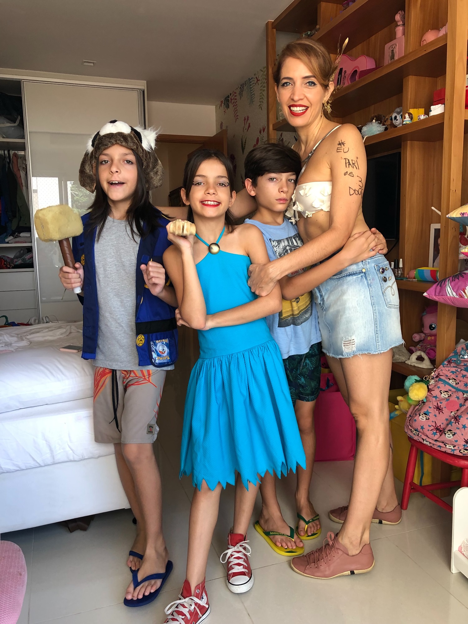 Poliana Abritta comemora aniversário dos filhos - Foto: Reprodução/Instagram/@polianaabritta