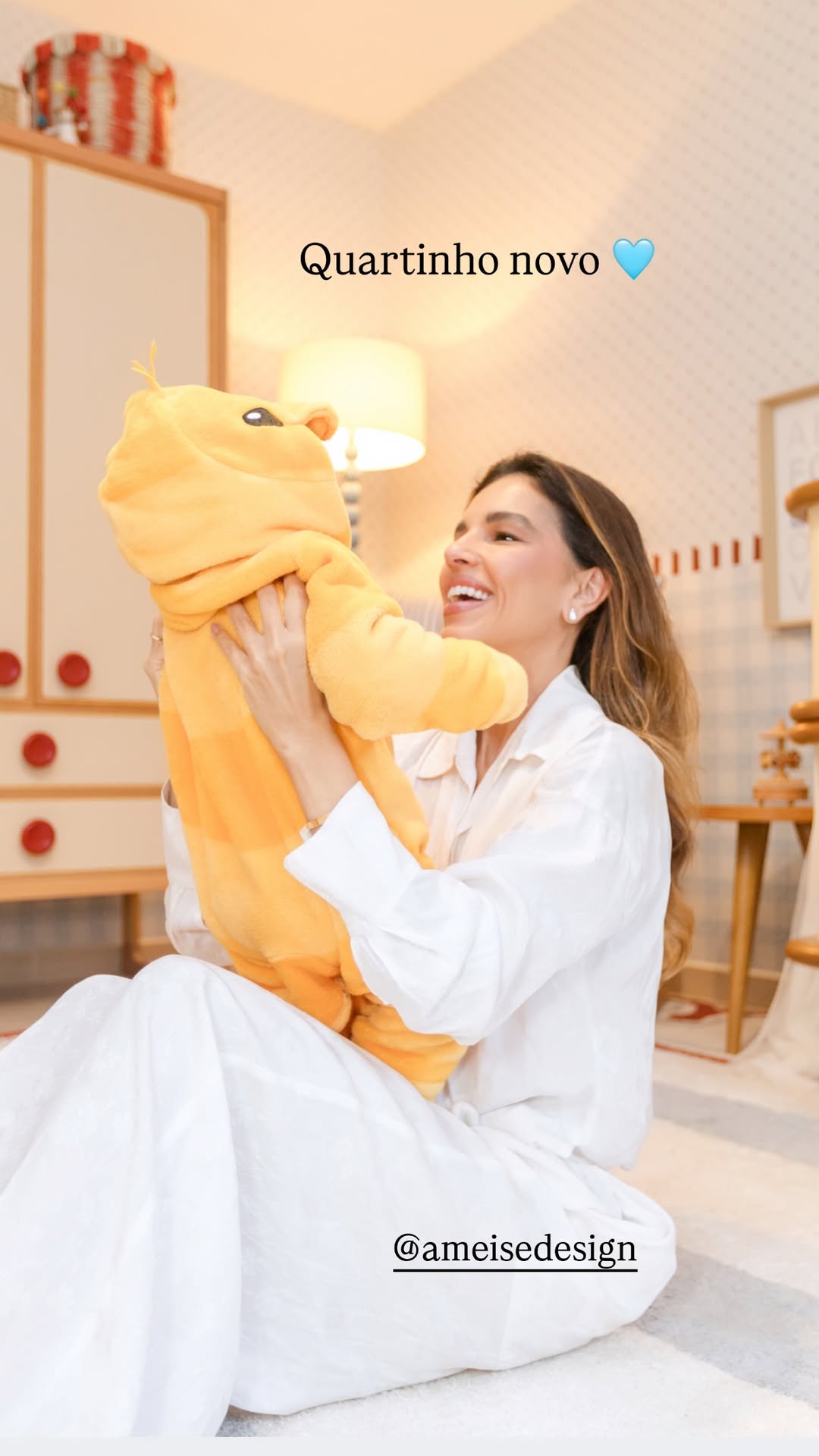 Quarto de bebê do filho de Mariana Rios – Foto: Reprodução / Instagram