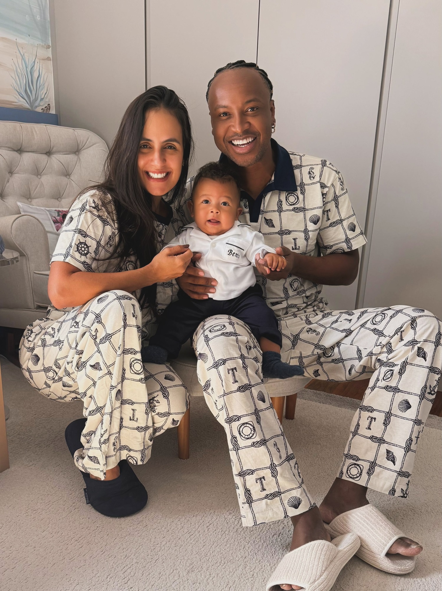 Carol Peixinho e Thiaguinho são pais de Bento — Foto: Reprodução/Instagram