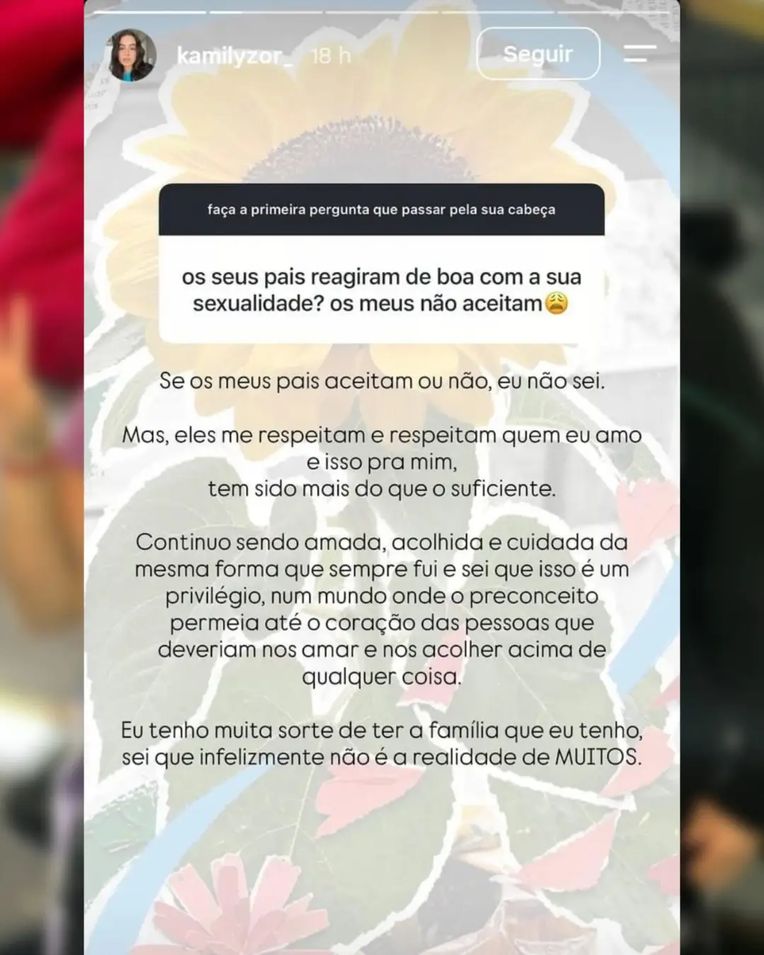 Filha de Fernando Zor fala sobre a família - Foto: Instagram