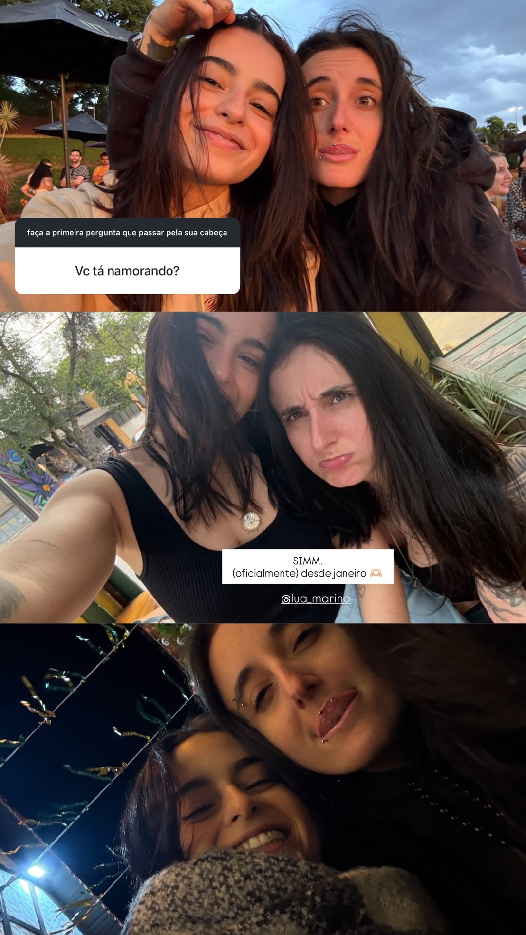 Filha de Fernando Zor com a namorada - Foto: Instagram