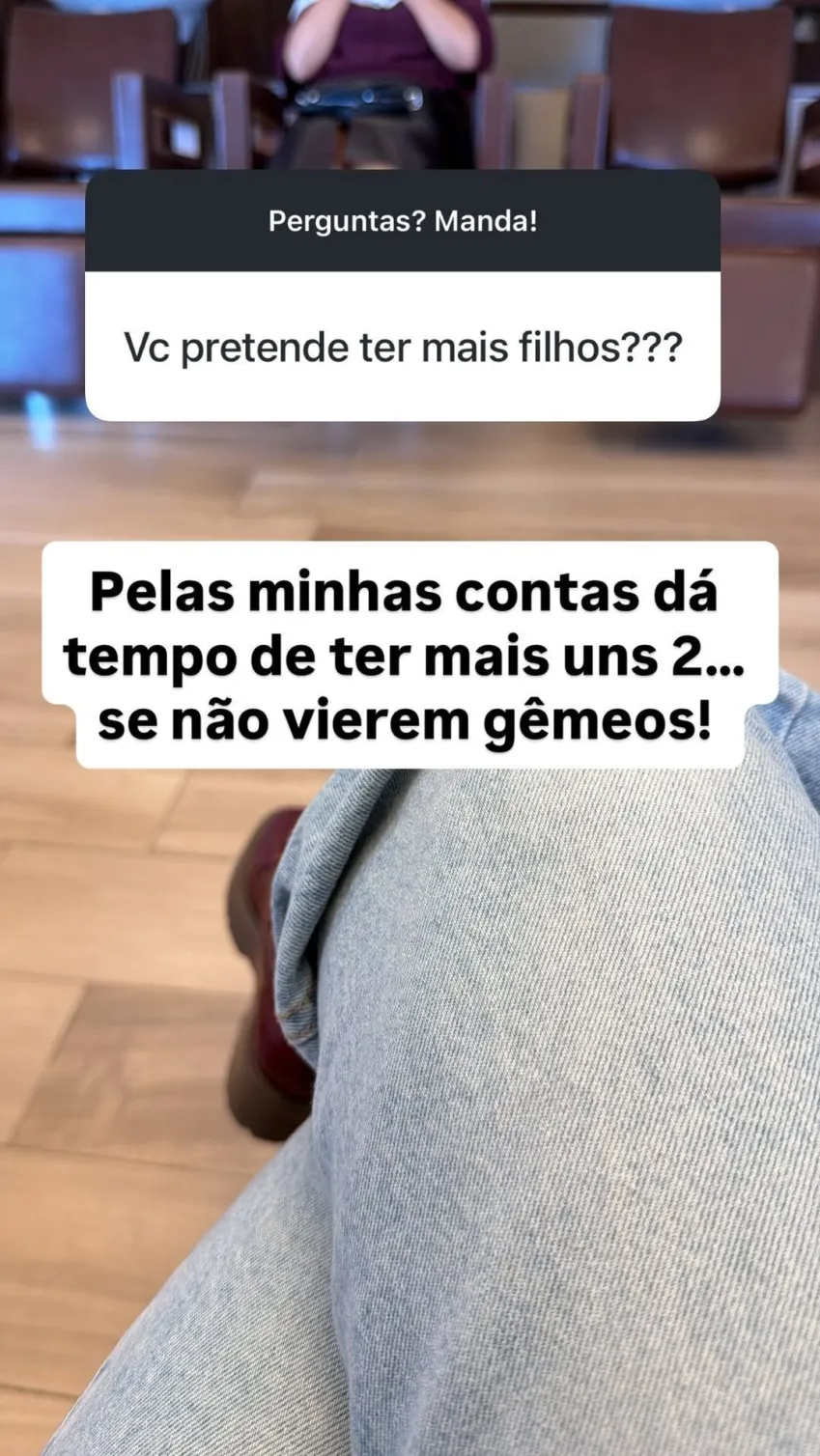 Storie Leticia Cazarré - Foto: Reprodução/Instagram