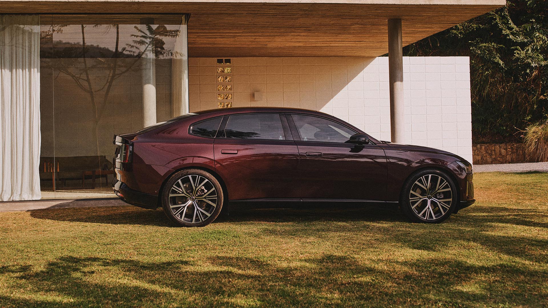 Volvo ES90, sedã 100% elétrico da marca - Foto: Gustavo Zylberstjan