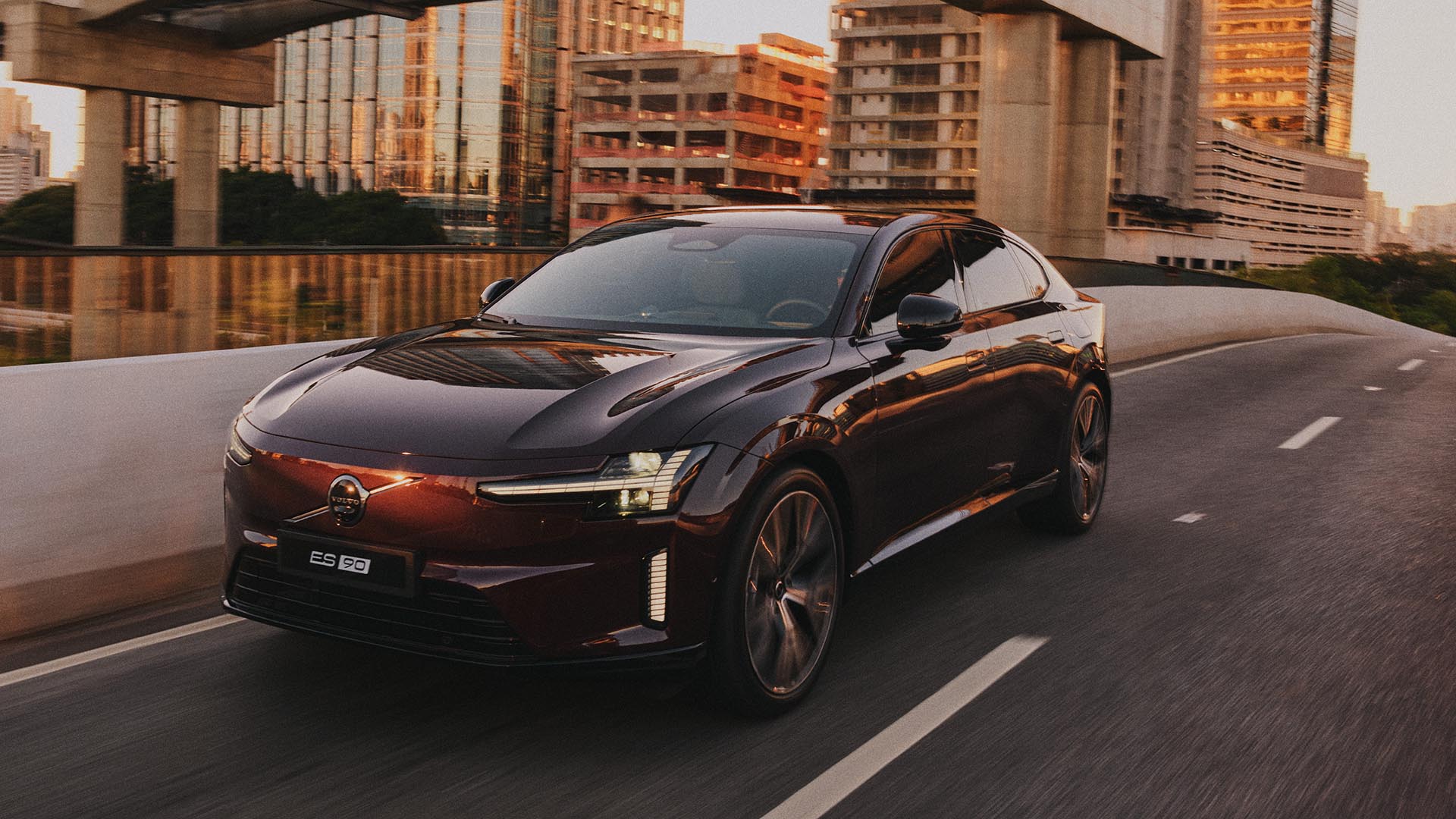 Volvo ES90, sedã 100% elétrico da marca - Foto: Gustavo Zylberstjan