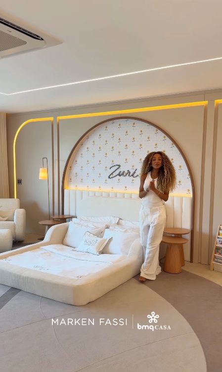 Quarto da filha de Ludmilla e Brunna Gonçalves - Foto: Instagram