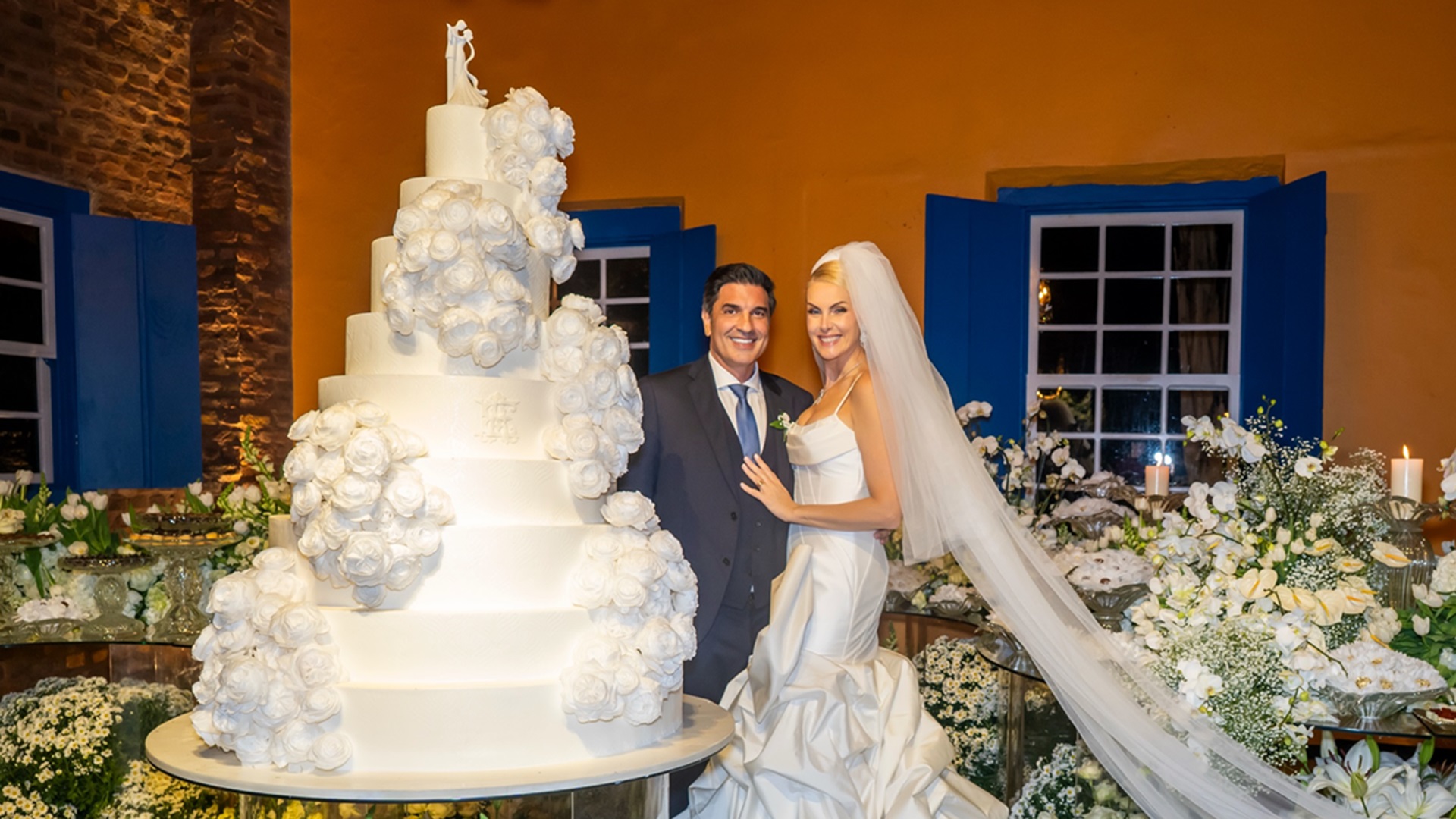 Ana Hickmann e Edu Guedes — Foto: Reprodução/Instagram @daniversattifotografia e @nilsonversattifotografia