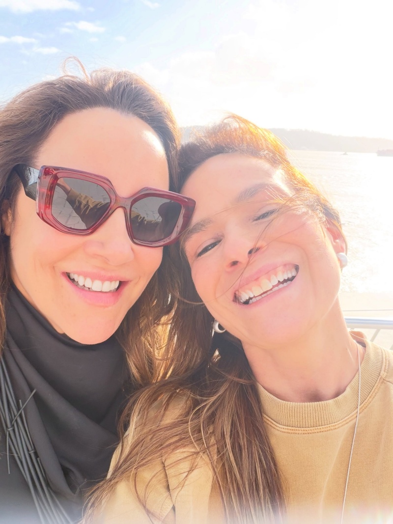 Ana Carolina e a namorada