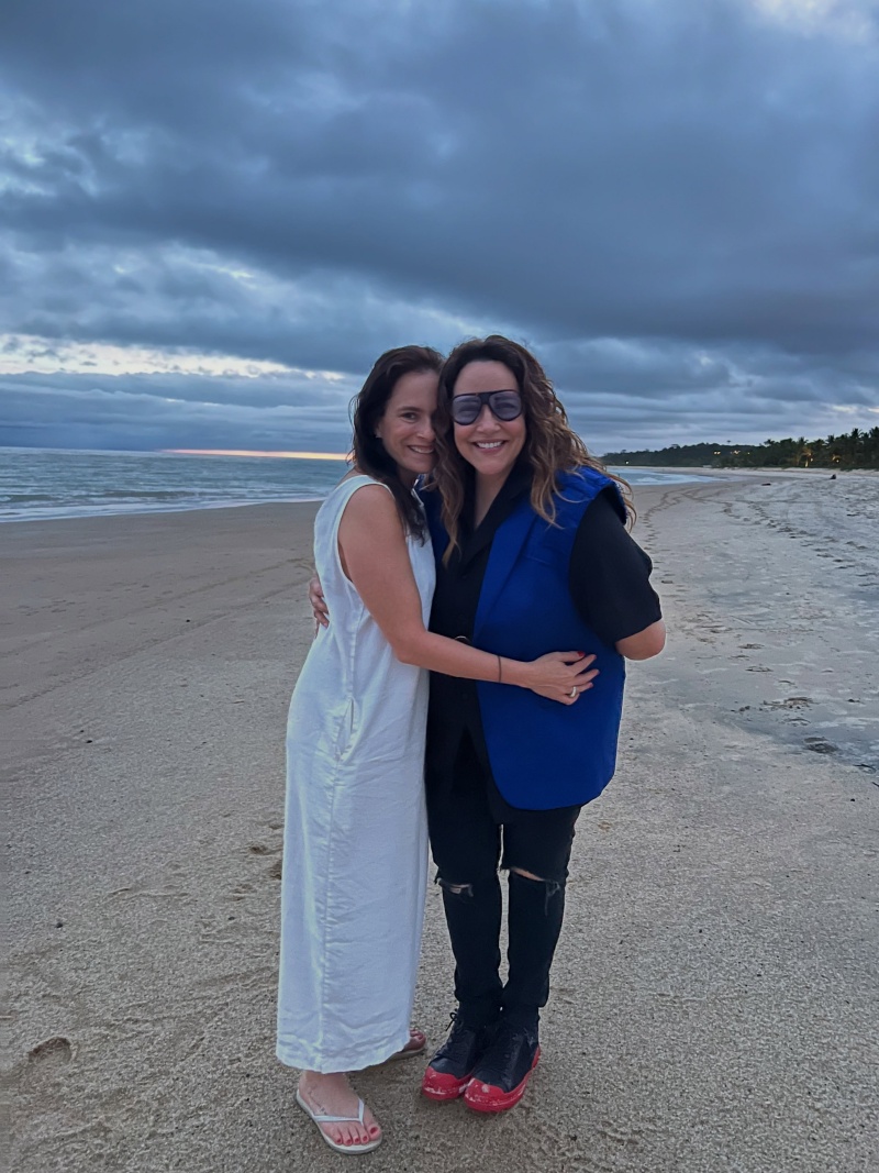 Ana Carolina e a namorada