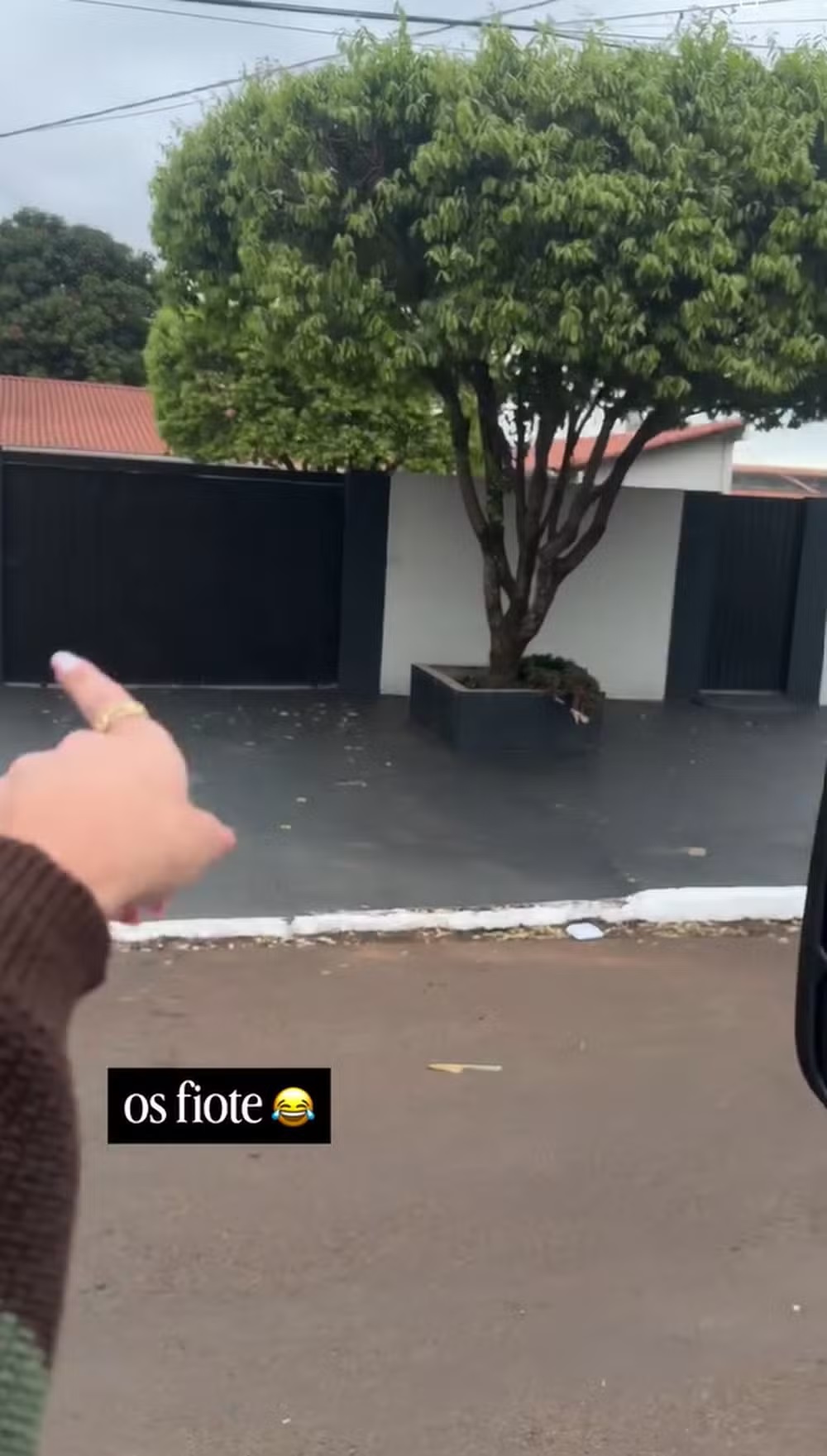 Ana Castela mostra frente da casa em que cresceu — Foto: Reprodução/Instagram