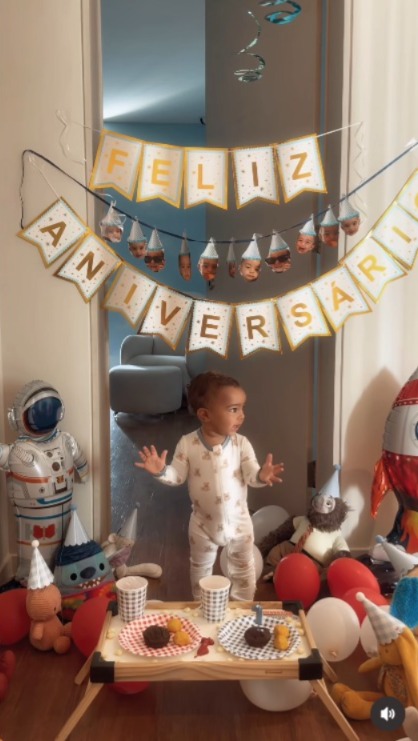 Joaquim, filho caçula de João Gomes e Ary Mirelle, completa 1 ano - Foto: Reprodução / Instagram @arymirelle 