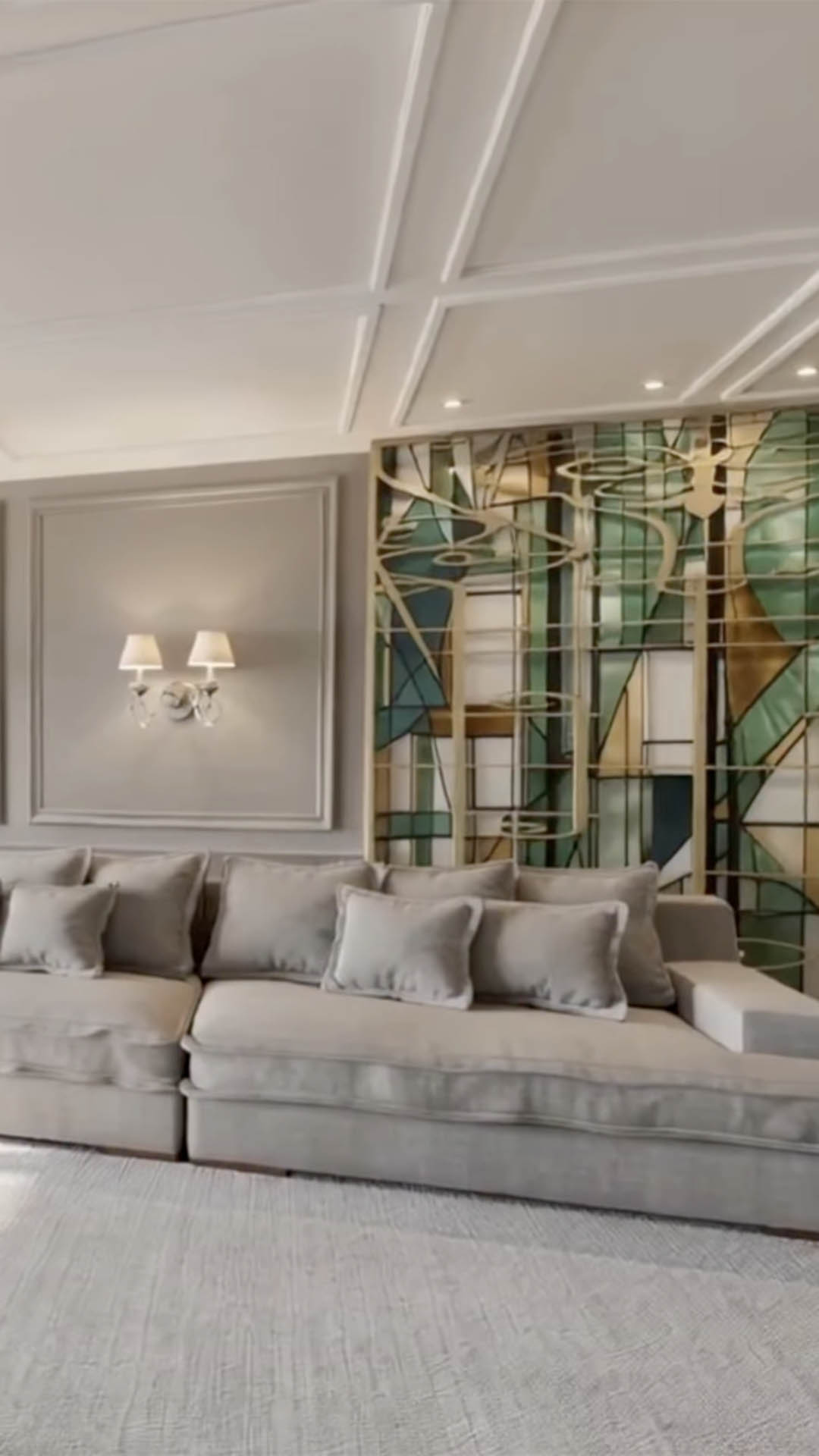Projeto de decoração do apartamento de Zezé Di Camargo no Espírito Santo - Foto: Reprodução / Instagram