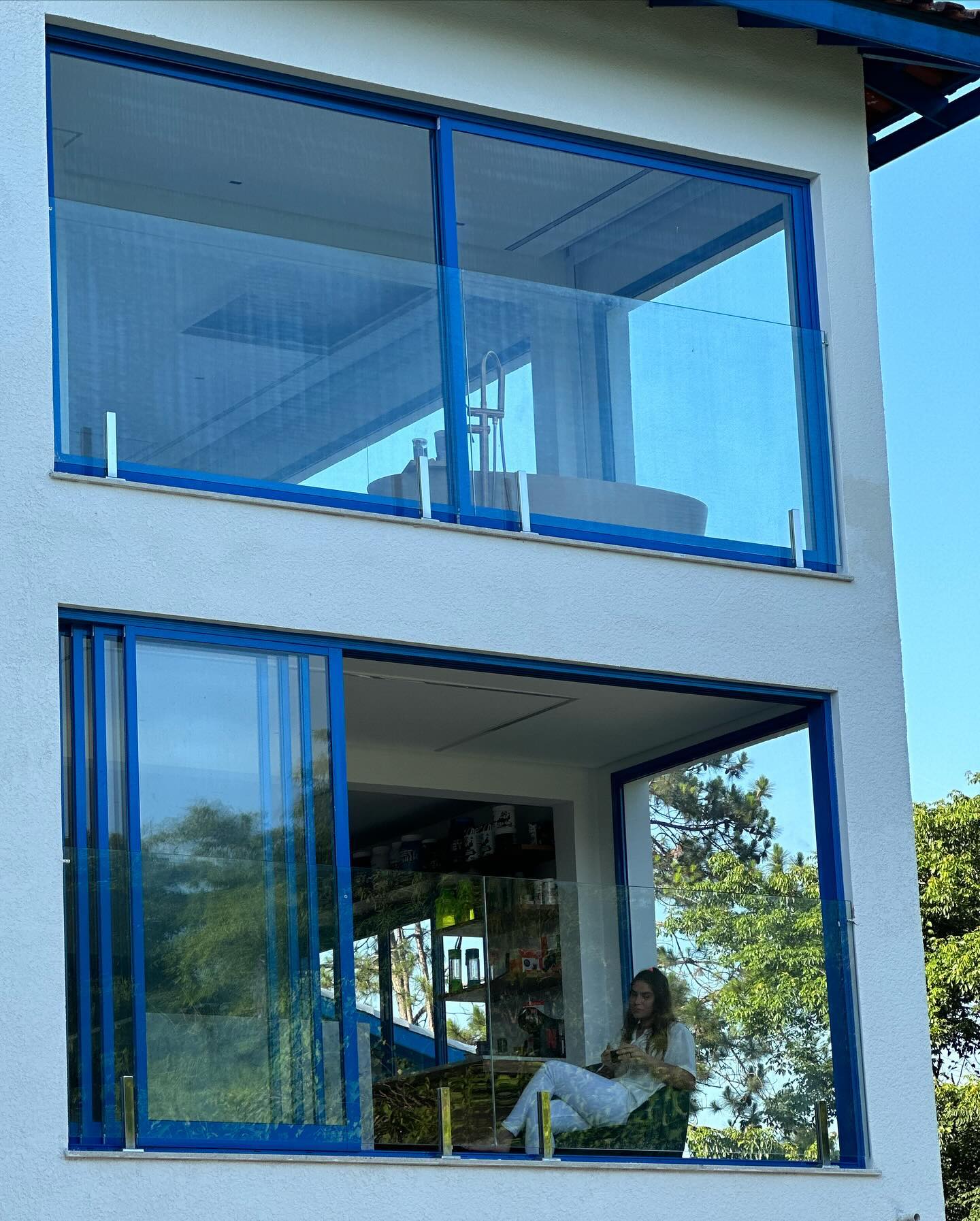 Casa de Priscila Fantin é cercada pela natureza - Foto: Reprodução / Instagram @priscilafantin