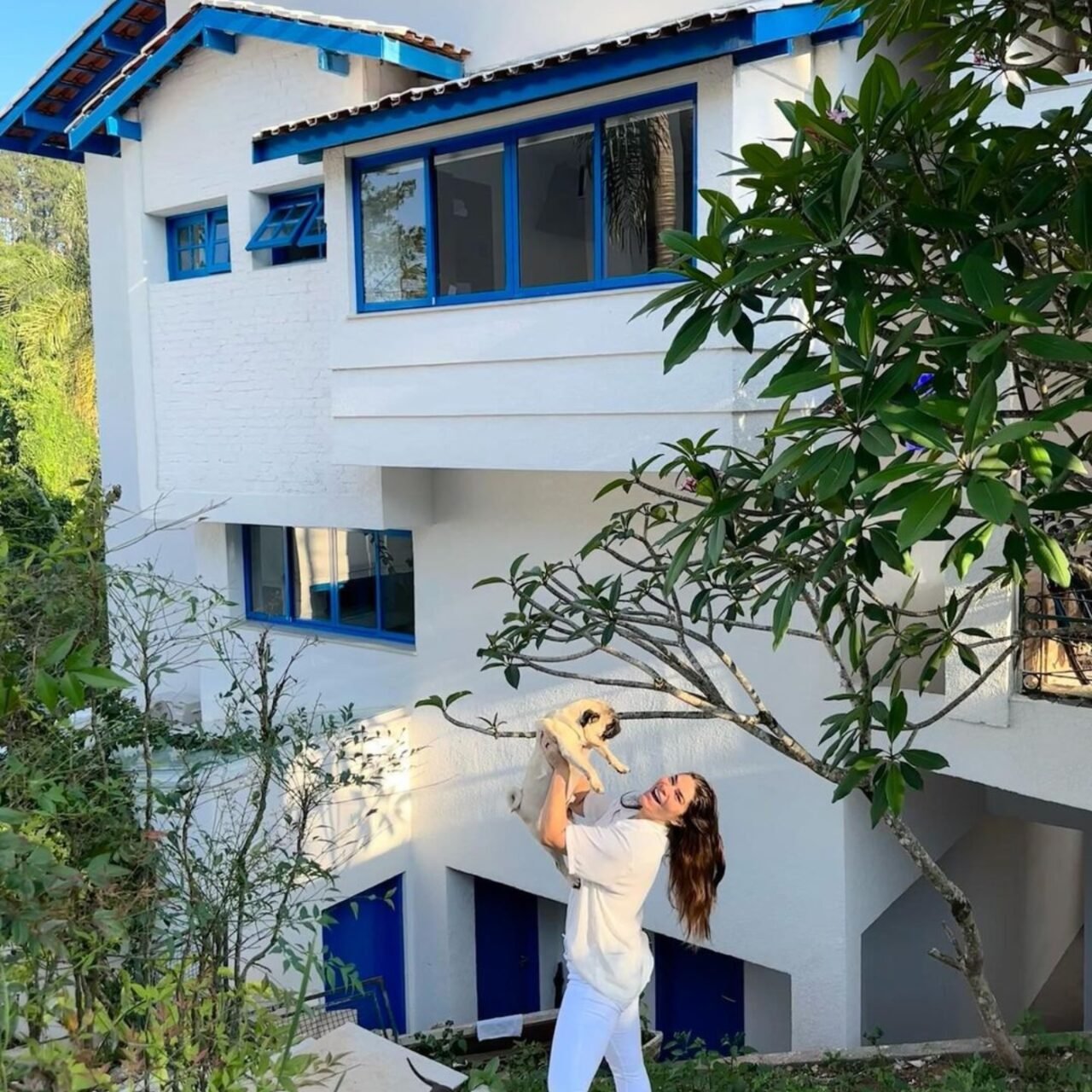 Casa de Priscila Fantin é cercada pela natureza - Foto: Reprodução / Instagram @priscilafantin