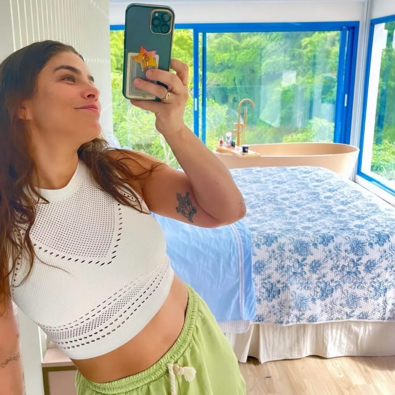 Casa de Priscila Fantin é cercada pela natureza - Foto: Reprodução / Instagram @priscilafantin