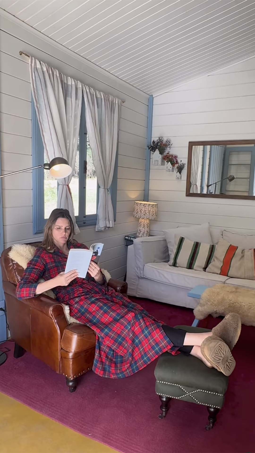 Casa de Fernanda Lima no sítio