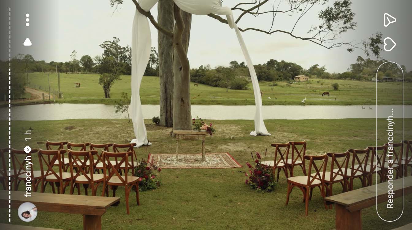 Casamento de Miguel Rômulo e Fran Castro - Foto: Reprodução / Instagram
