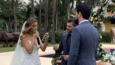 Sorocaba casou com Biah Rodrigues em fazenda milionária de 600 mil m²