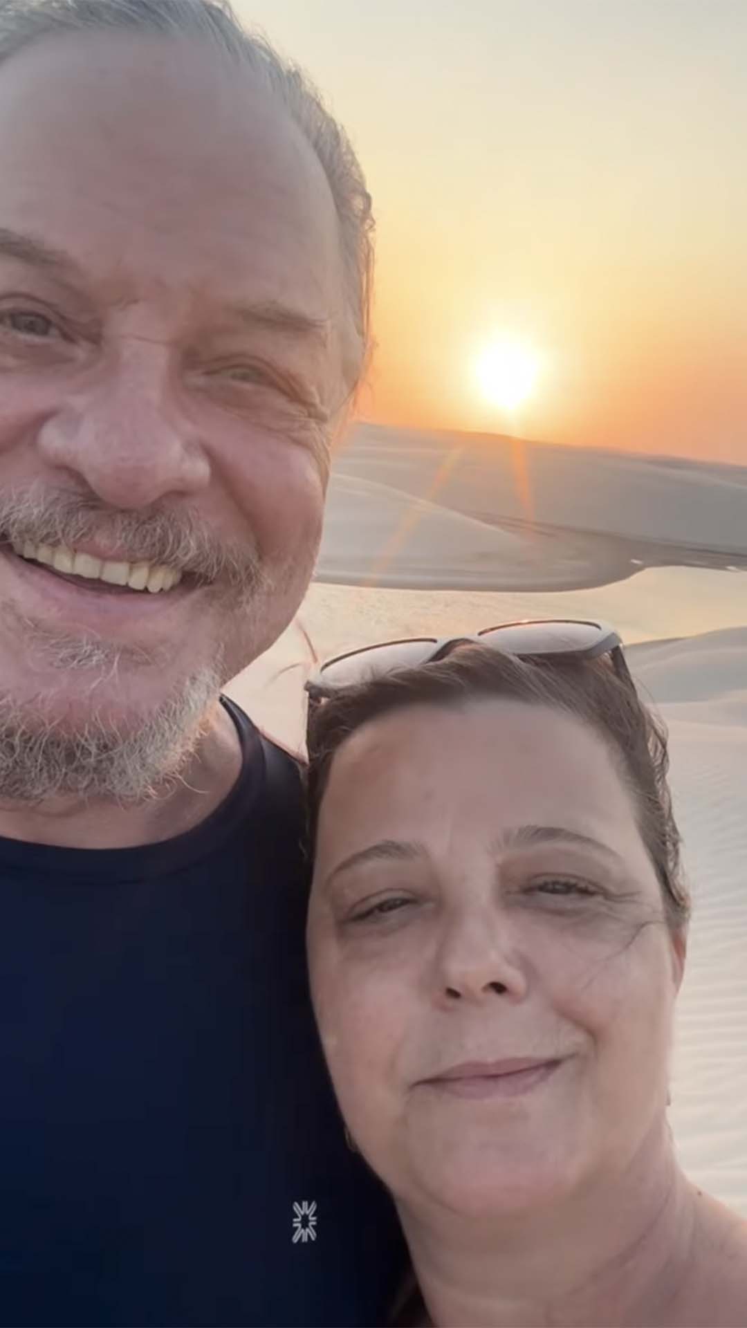 Ernani Moraes e a esposa, Karina - Foto: Reprodução / Instagram