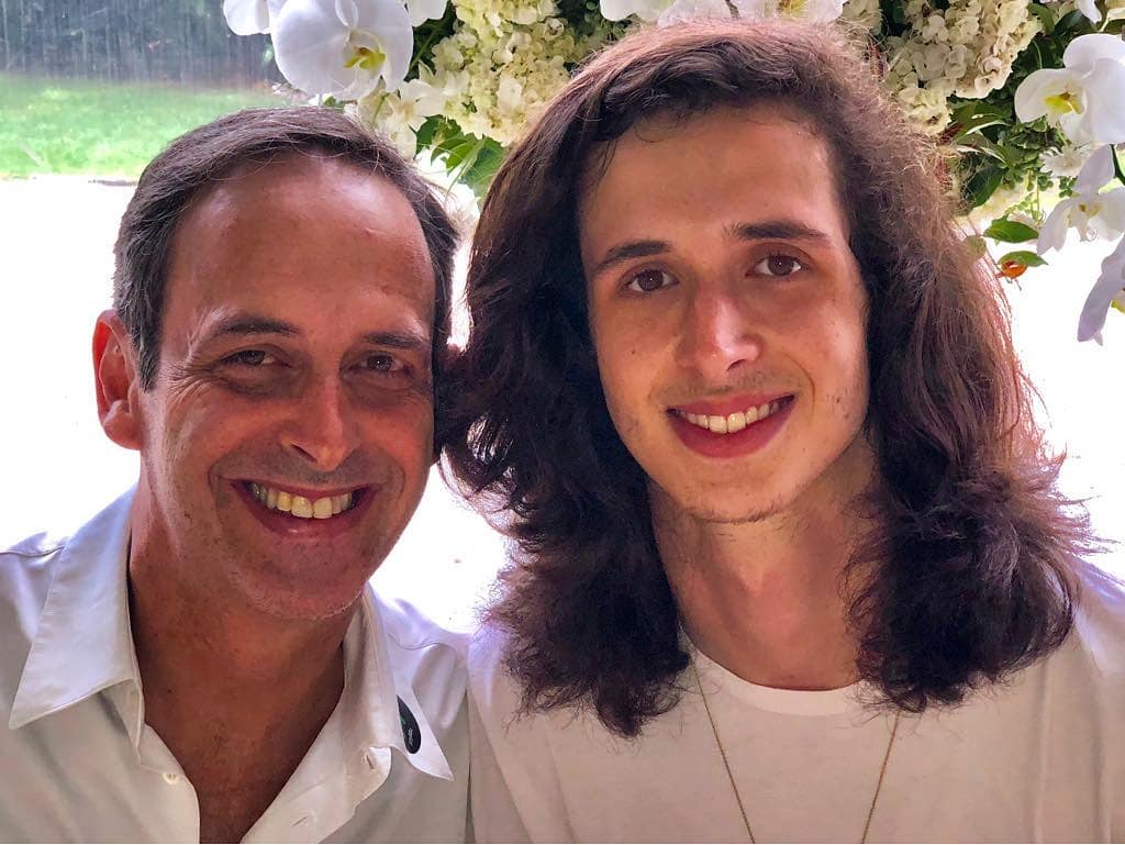 João Orth com o pai, Evandro Pereira - Foto: Reprodução / Instagram @joaoorth