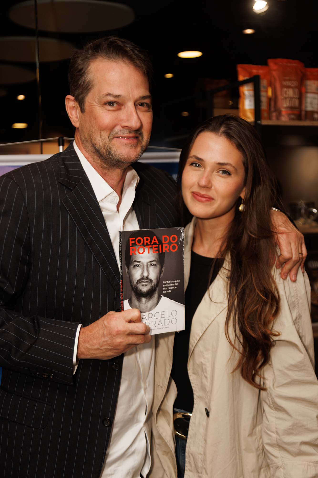 Marcelo Serrado com a filha, Catarina - Foto: Patrícia Devoraes/ Brazil News