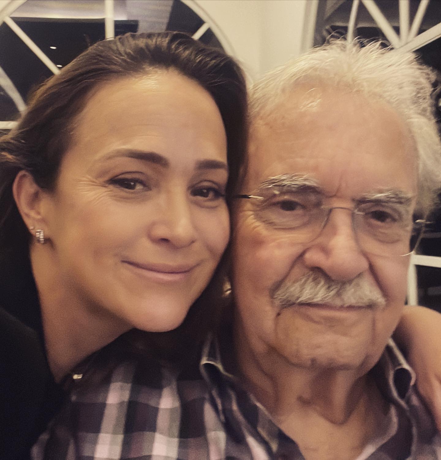 Gabriela Duarte e o pai, Marcos Flávio - Foto: Reprodução / Instagram
