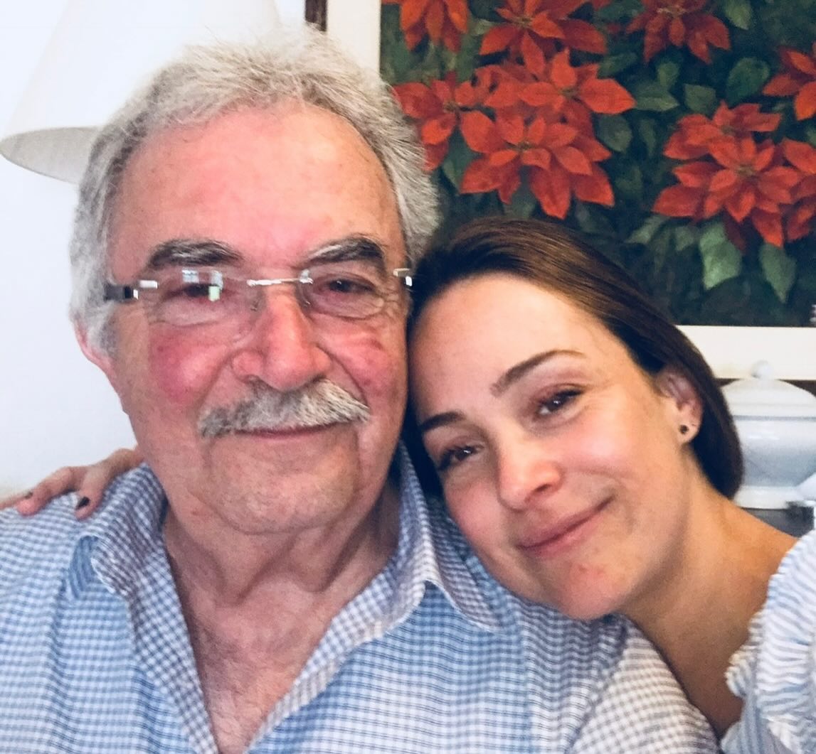 Gabriela Duarte e o pai, Marcos Flávio - Foto: Reprodução / Instagram