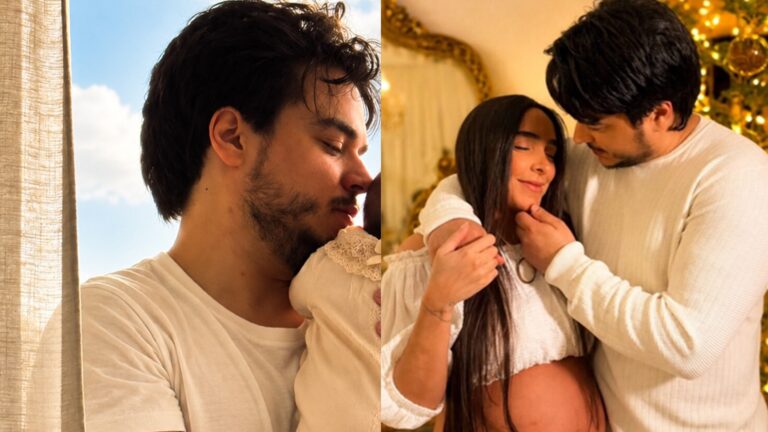 Neta de Zezé Di Camargo rouba a cena em foto rara com o pai: 'Que família linda'